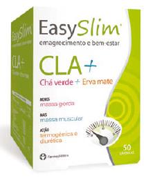 Easyslim Cla + Chá Verde + Erva Mate Easyslim